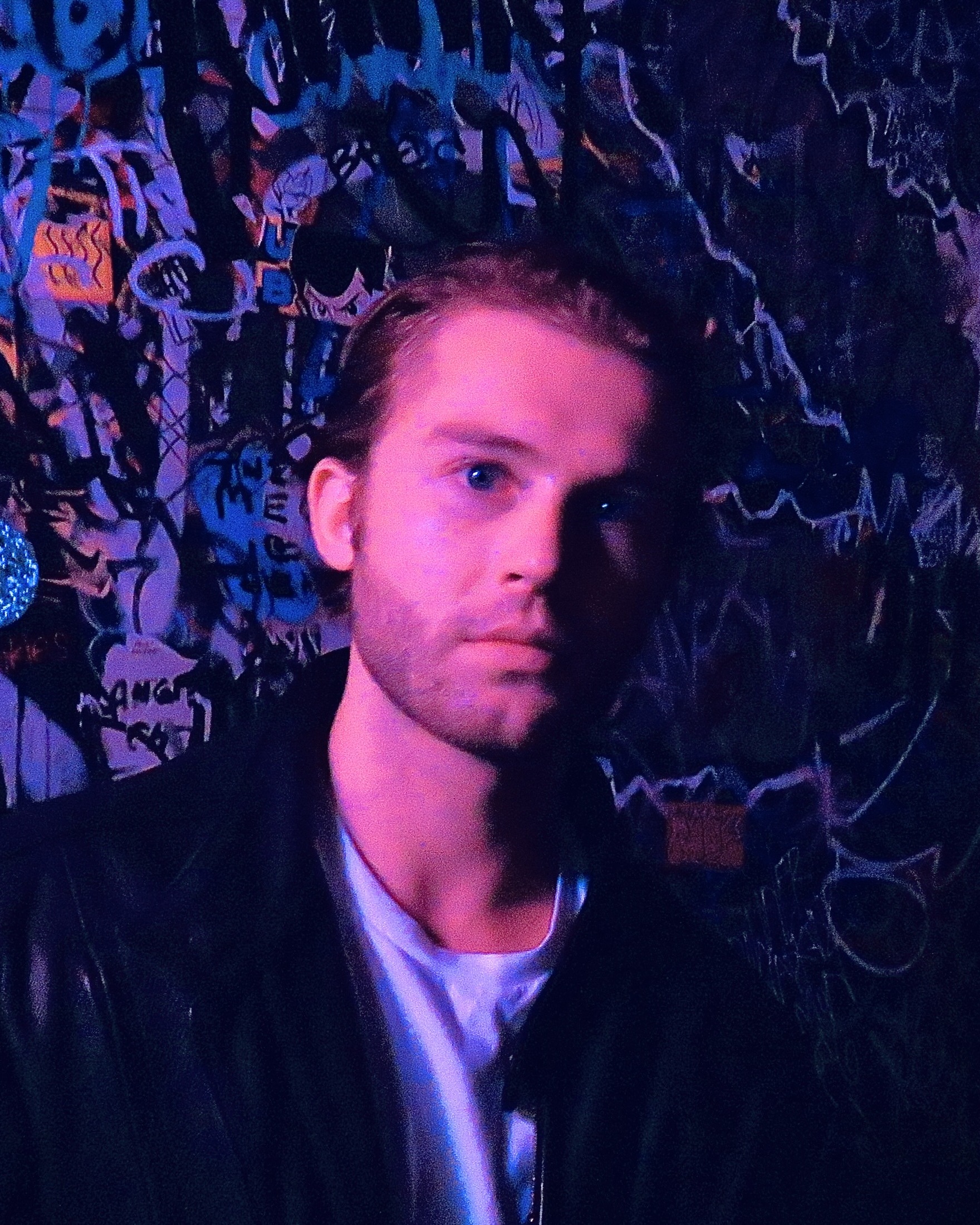 Elijah Stone — neon portrait